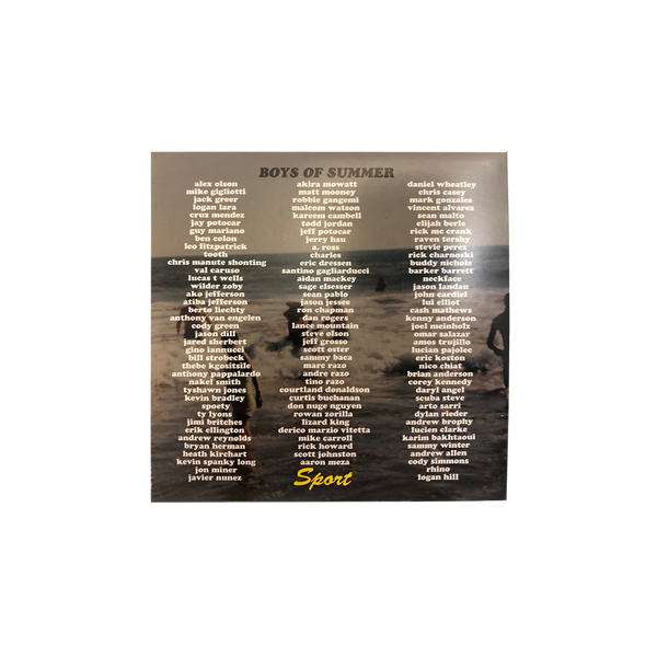 Boys of Summer #1 DVD Boys of Summer #1 DVD